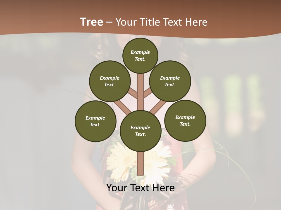 Flower Girl PowerPoint Template