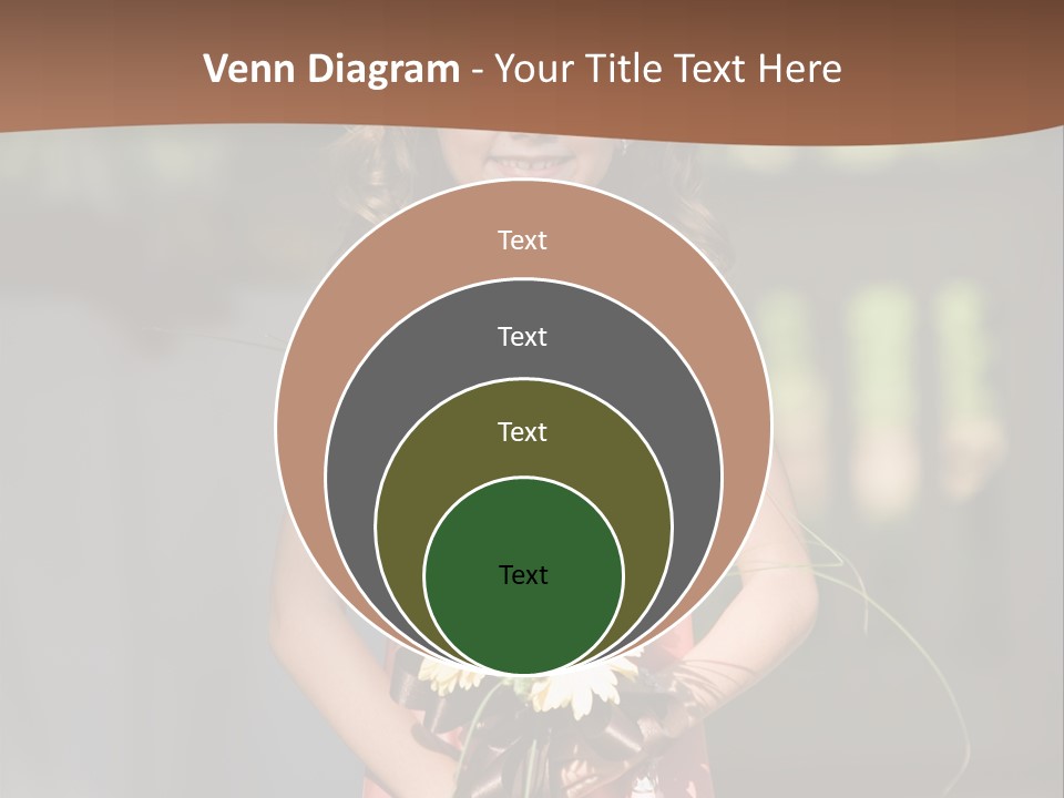 Flower Girl PowerPoint Template