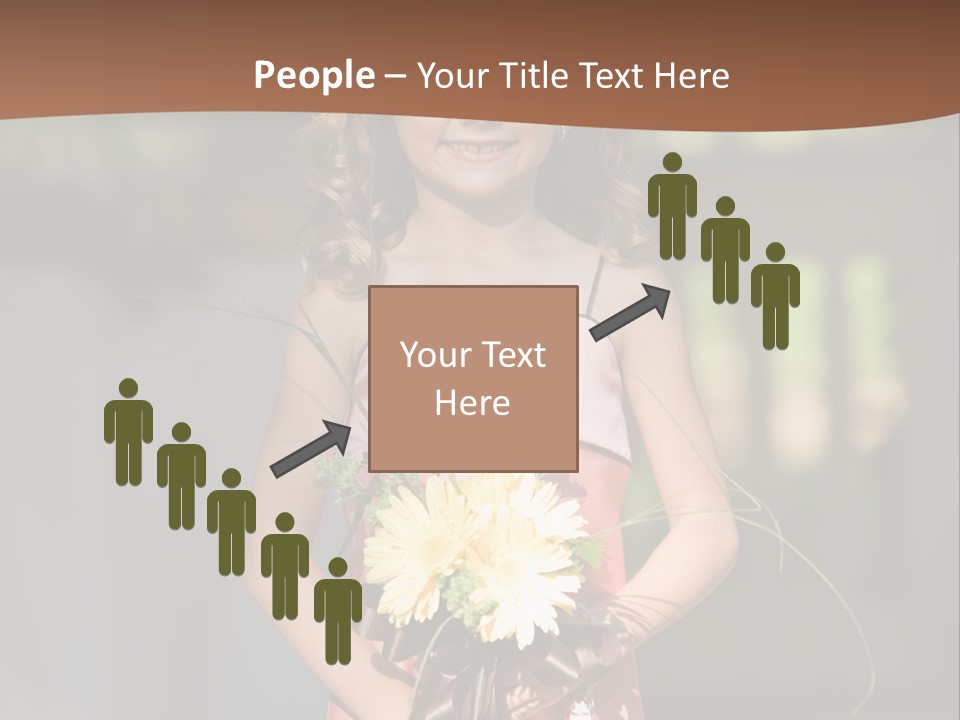 Flower Girl PowerPoint Template