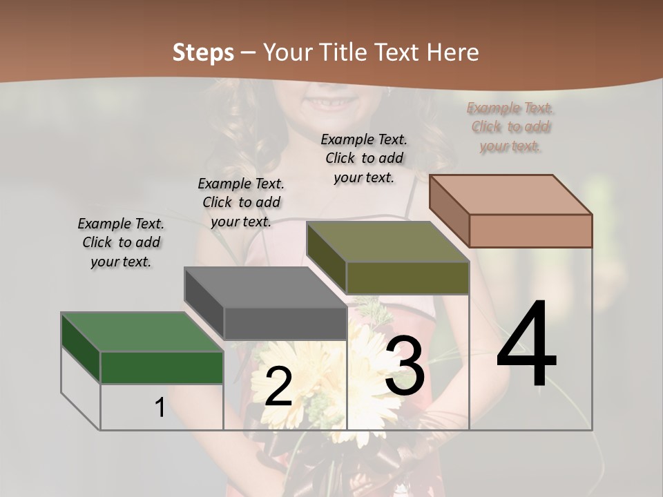Flower Girl PowerPoint Template