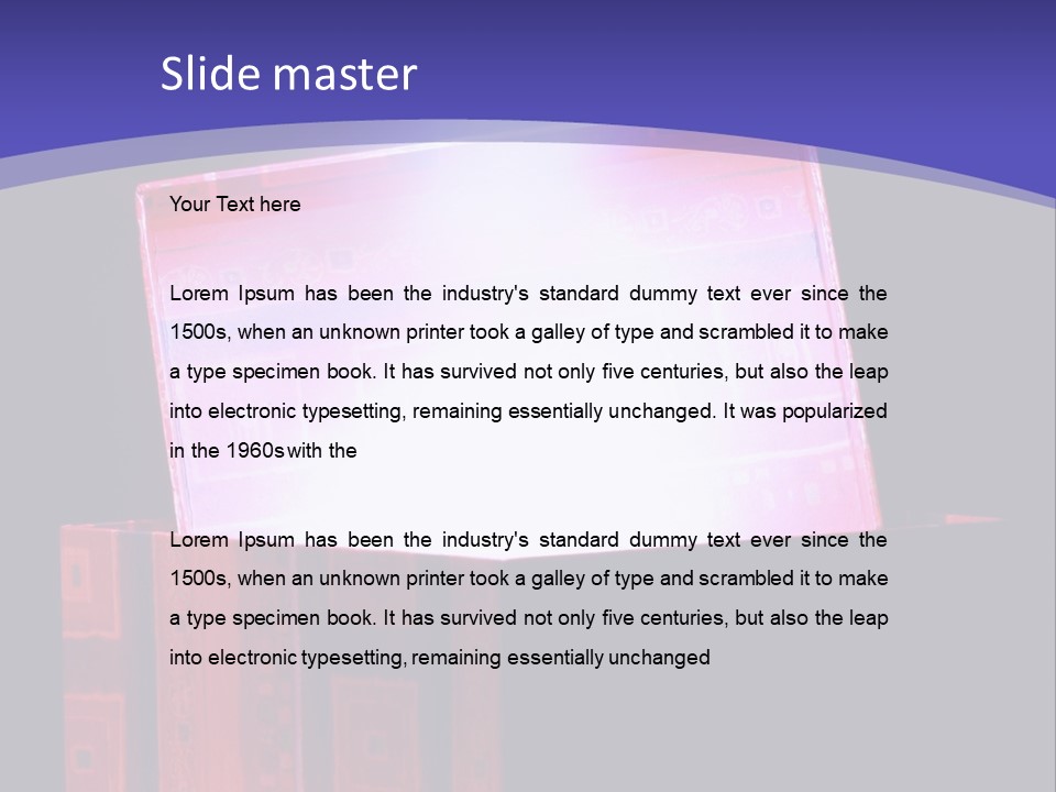 Holiday Magic Box PowerPoint Template