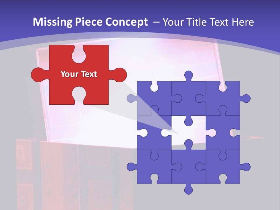 Holiday Magic Box PowerPoint Template