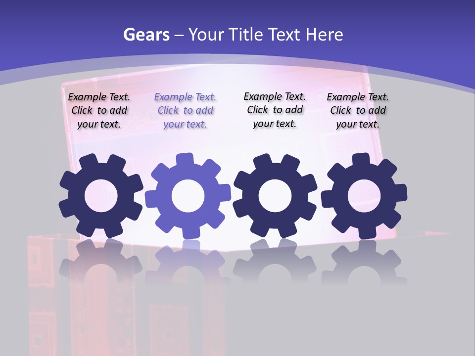 Holiday Magic Box PowerPoint Template