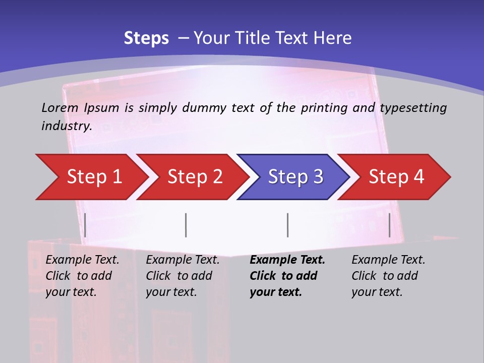 Holiday Magic Box PowerPoint Template