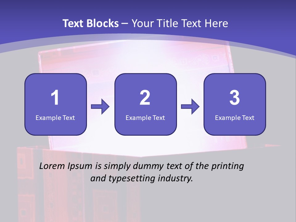 Holiday Magic Box PowerPoint Template
