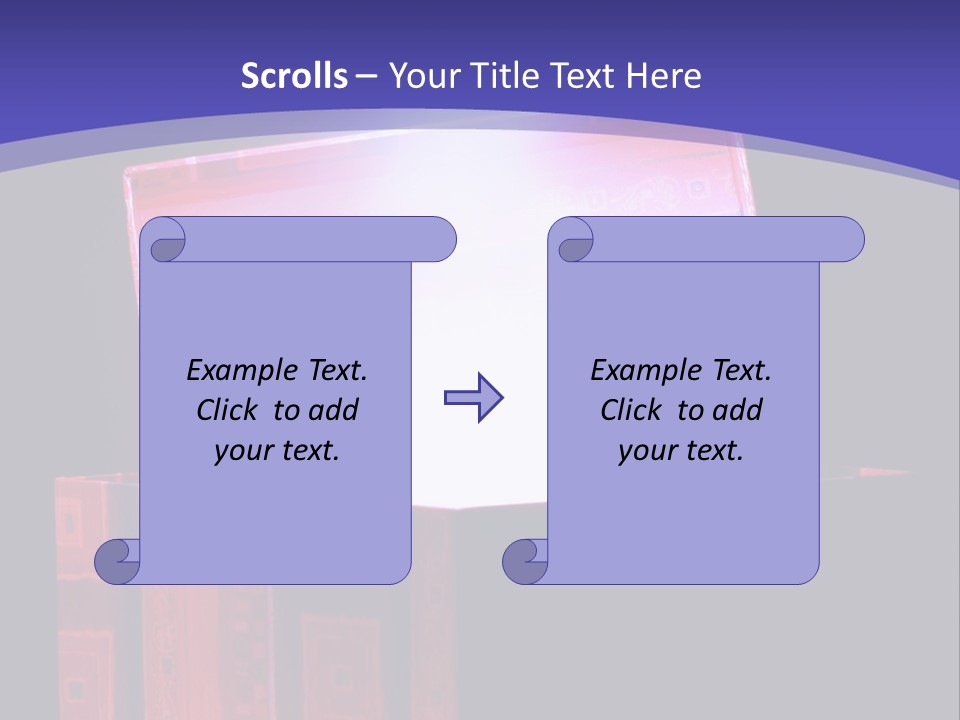 Holiday Magic Box PowerPoint Template