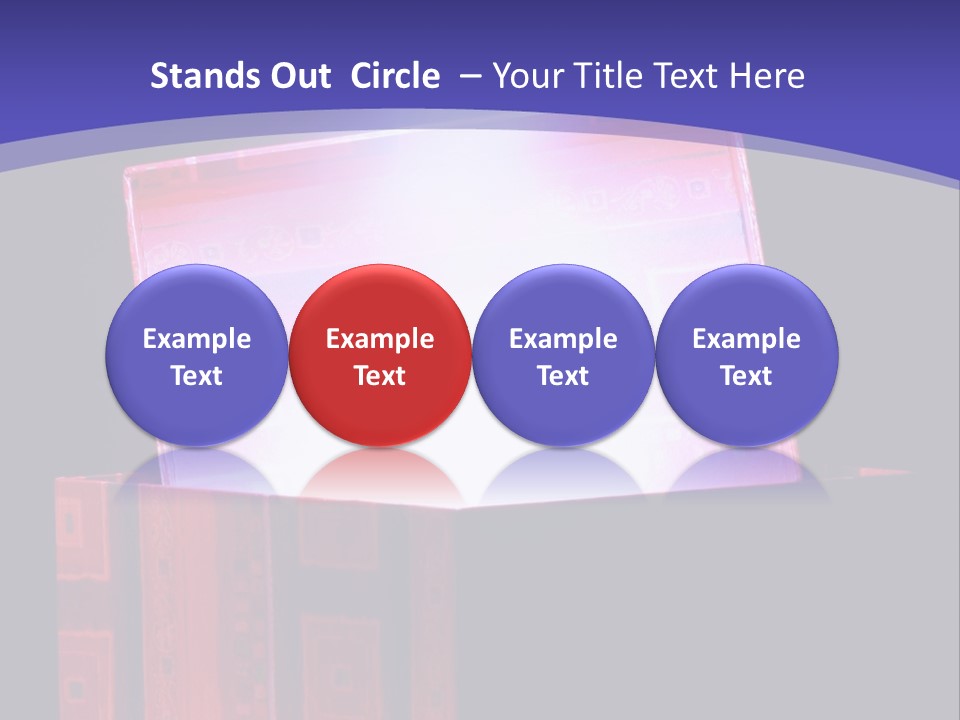 Holiday Magic Box PowerPoint Template