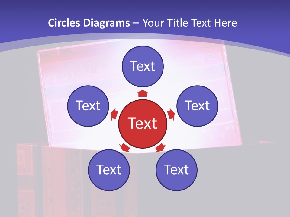 Holiday Magic Box PowerPoint Template