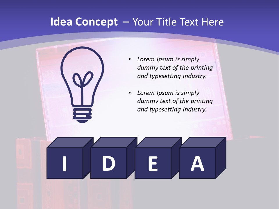 Holiday Magic Box PowerPoint Template