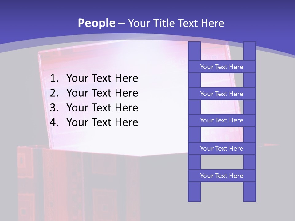 Holiday Magic Box PowerPoint Template