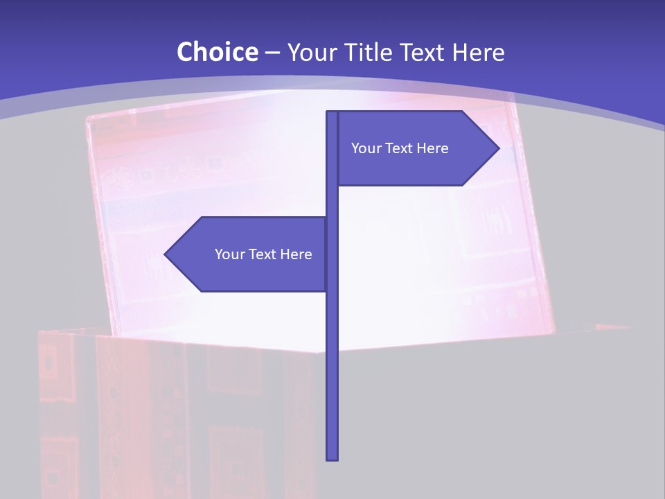 Holiday Magic Box PowerPoint Template