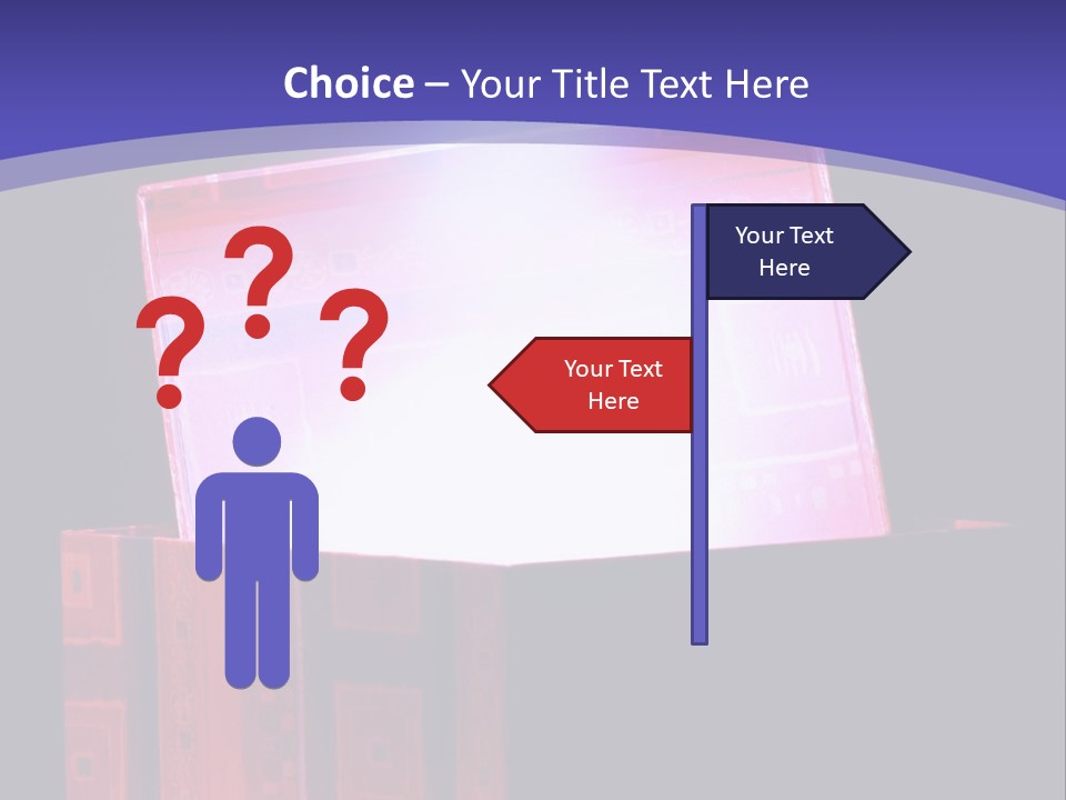 Holiday Magic Box PowerPoint Template