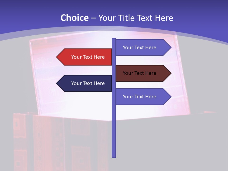 Holiday Magic Box PowerPoint Template