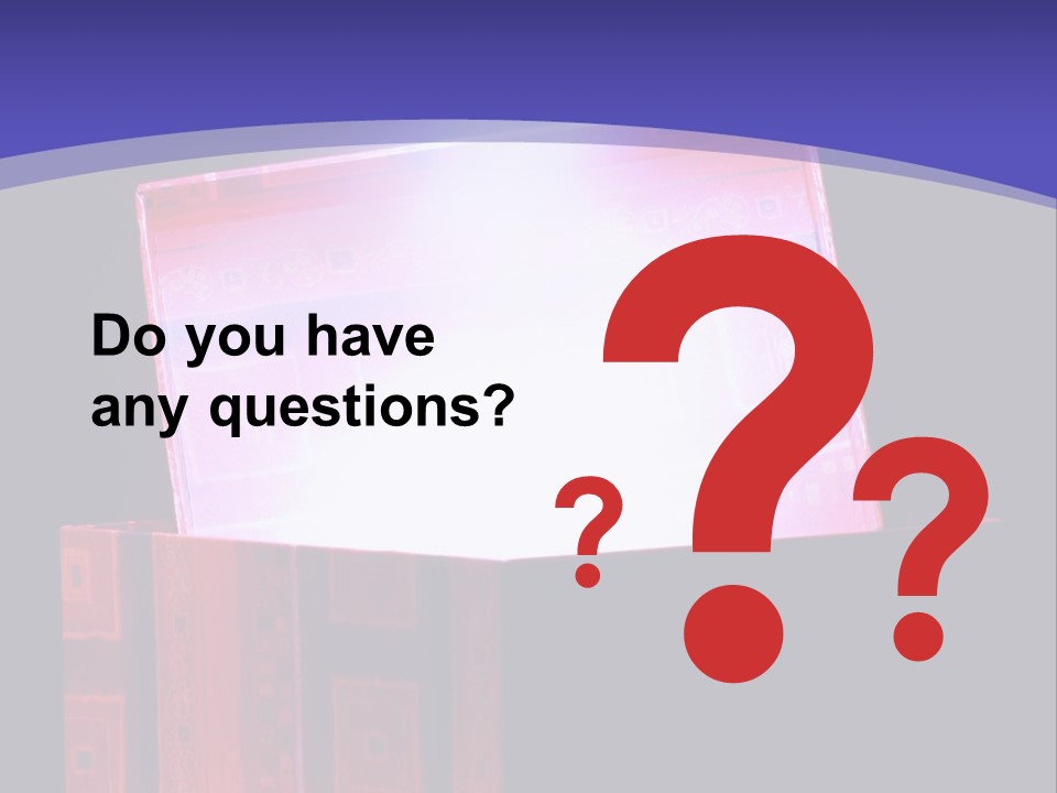 Holiday Magic Box PowerPoint Template