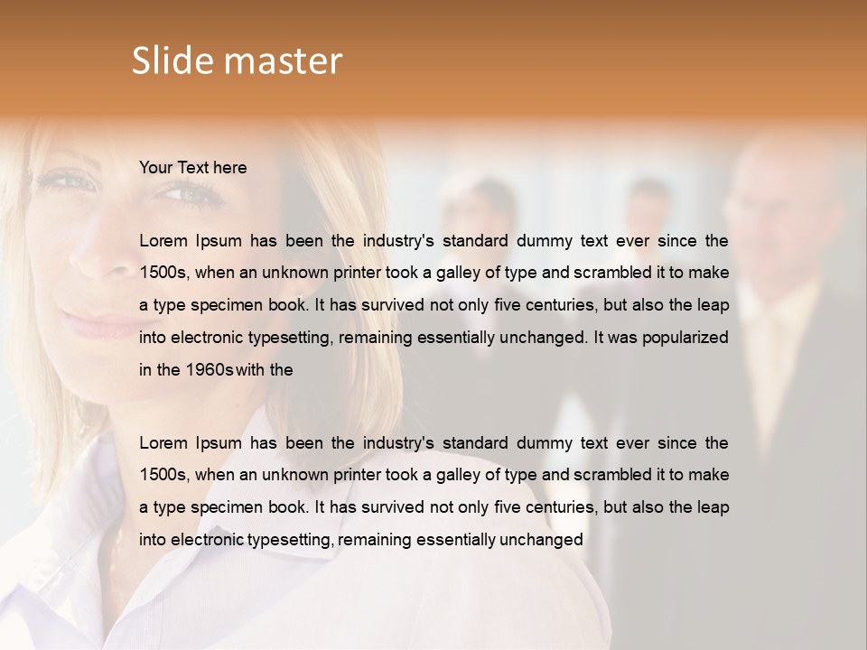 Green Circuit Board Without Components. PowerPoint Template