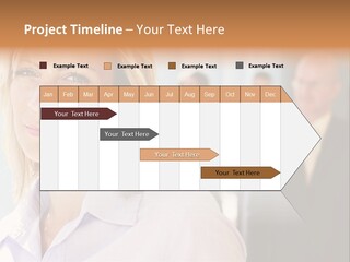 Green Circuit Board Without Components. PowerPoint Template