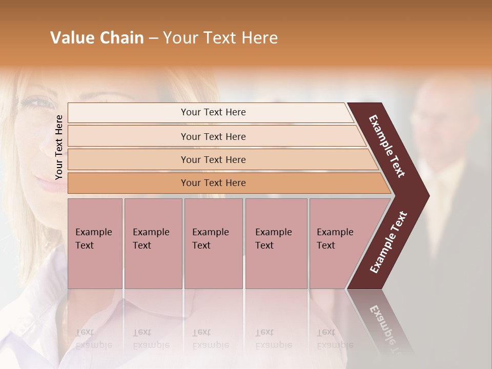 Green Circuit Board Without Components. PowerPoint Template