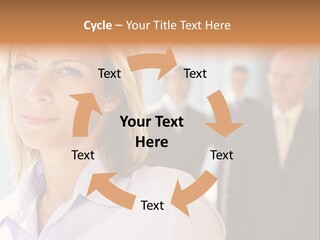 Green Circuit Board Without Components. PowerPoint Template