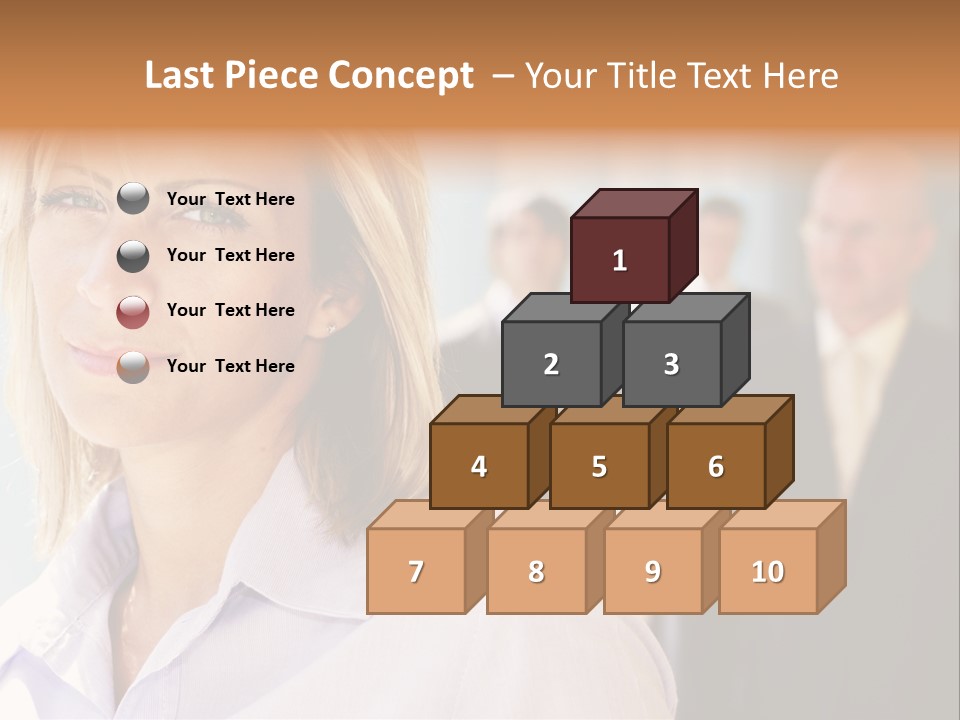 Green Circuit Board Without Components. PowerPoint Template