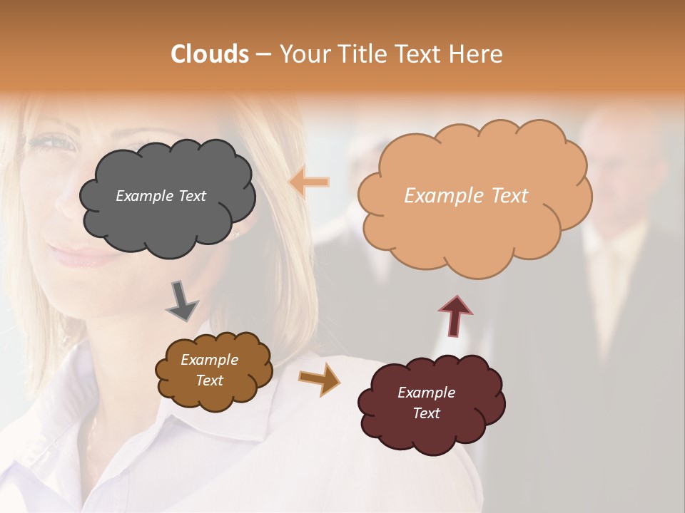 Green Circuit Board Without Components. PowerPoint Template