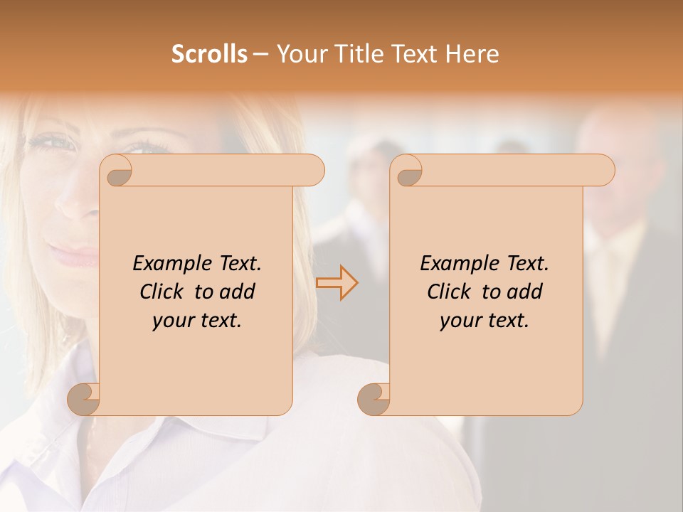 Green Circuit Board Without Components. PowerPoint Template
