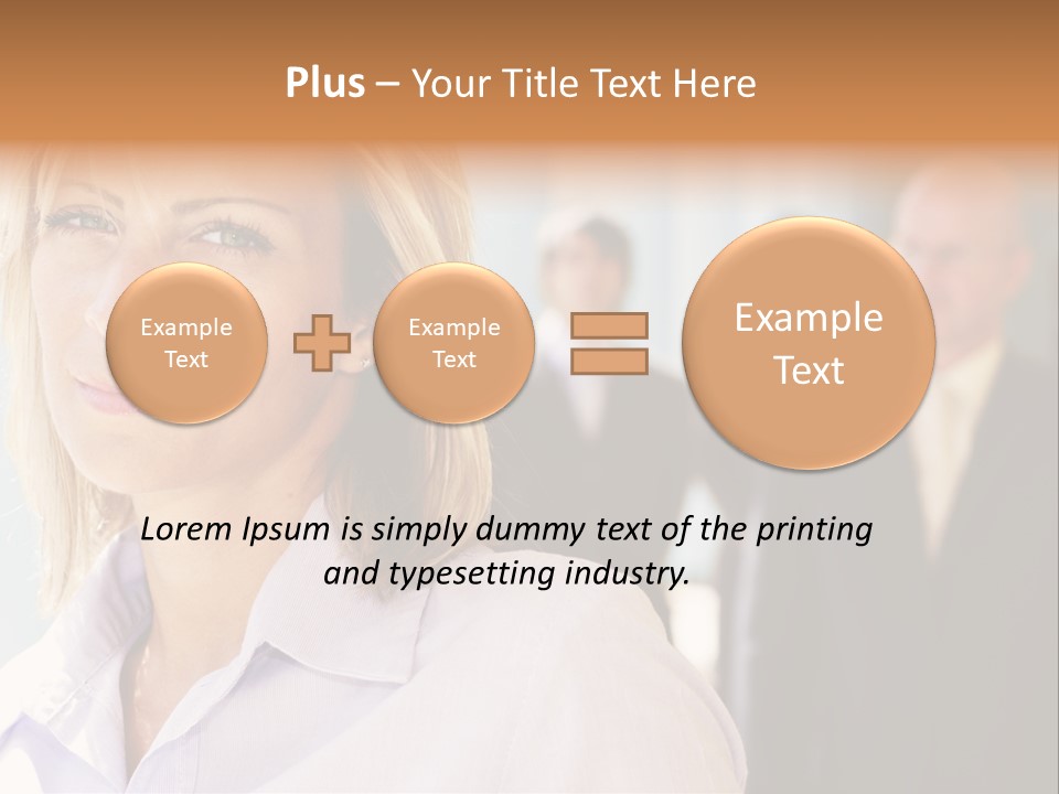 Green Circuit Board Without Components. PowerPoint Template