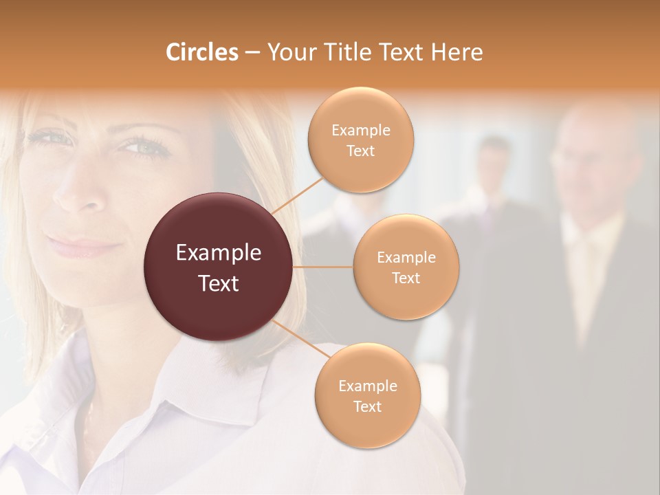 Green Circuit Board Without Components. PowerPoint Template