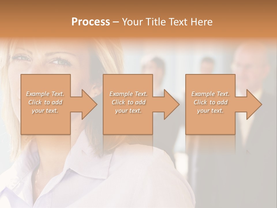 Green Circuit Board Without Components. PowerPoint Template