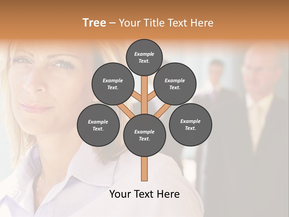 Green Circuit Board Without Components. PowerPoint Template