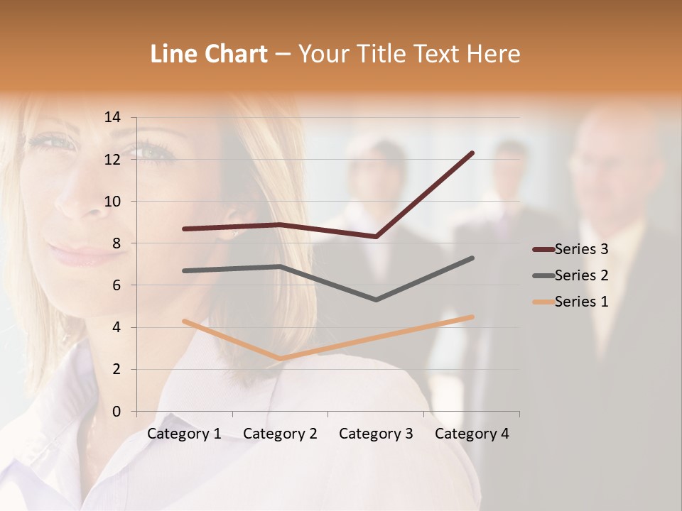 Green Circuit Board Without Components. PowerPoint Template