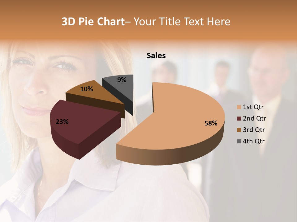 Green Circuit Board Without Components. PowerPoint Template