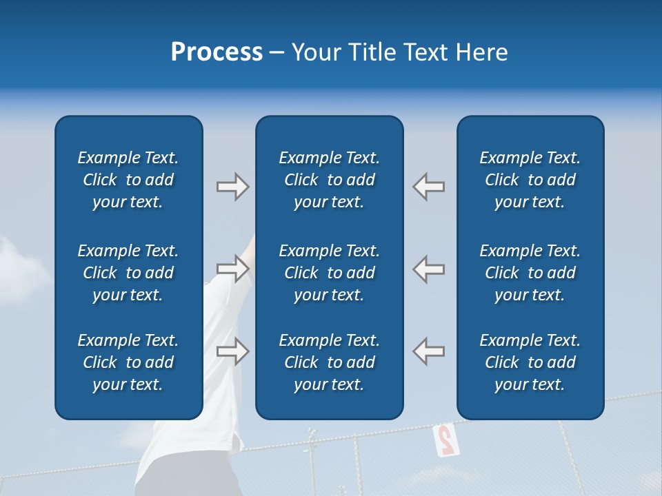 A Sporty Young Asian Male Playing Tennis PowerPoint Template