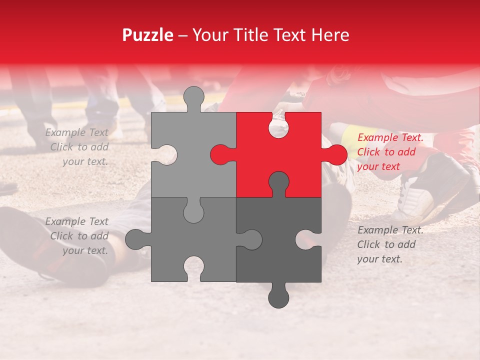 Dead Man On The Ground And Paramedic PowerPoint Template