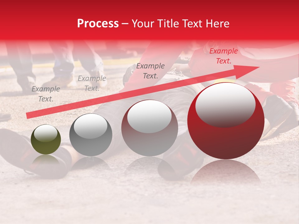 Dead Man On The Ground And Paramedic PowerPoint Template