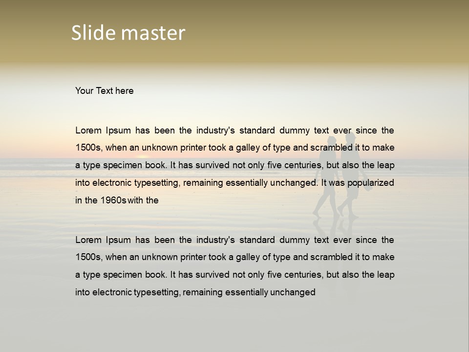 No Alcohol Sign Painted On Brick Wall PowerPoint Template