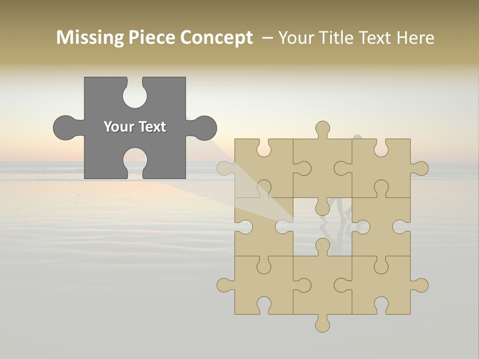 No Alcohol Sign Painted On Brick Wall PowerPoint Template