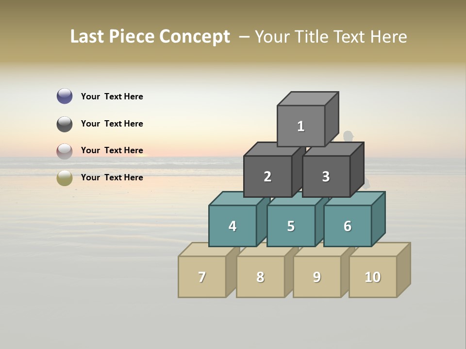 No Alcohol Sign Painted On Brick Wall PowerPoint Template