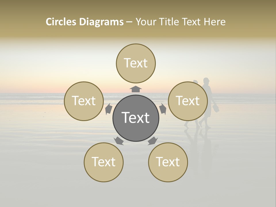 No Alcohol Sign Painted On Brick Wall PowerPoint Template