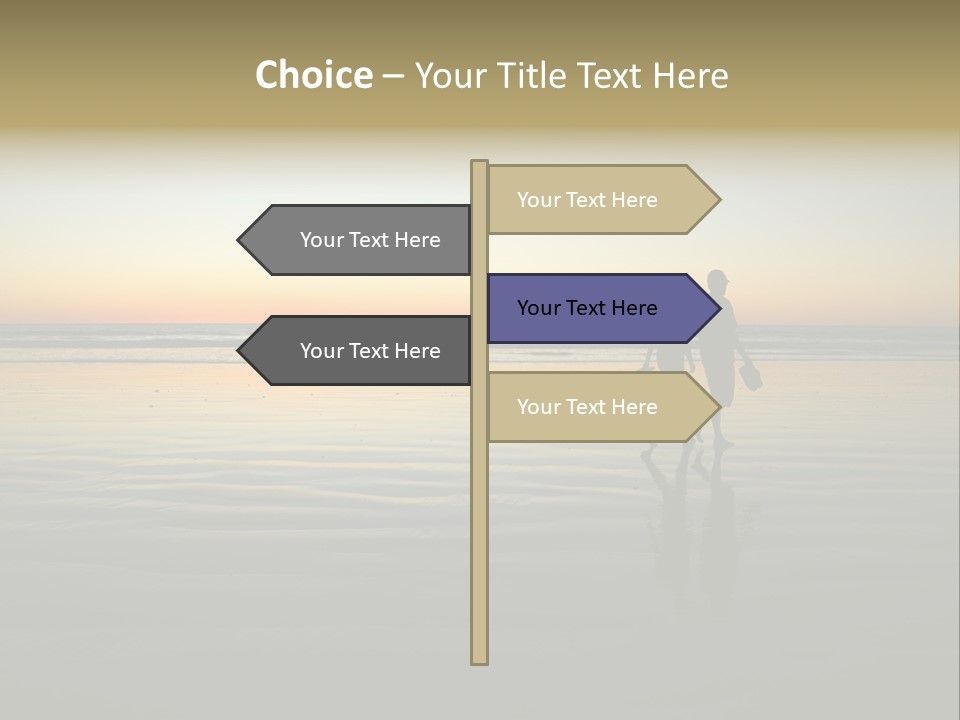 No Alcohol Sign Painted On Brick Wall PowerPoint Template