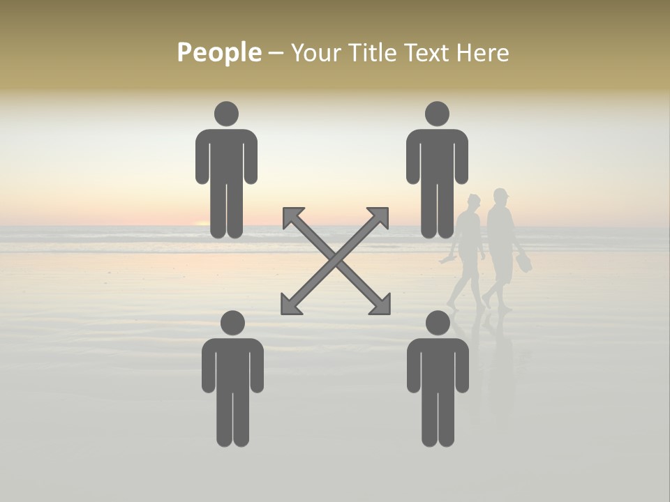 No Alcohol Sign Painted On Brick Wall PowerPoint Template