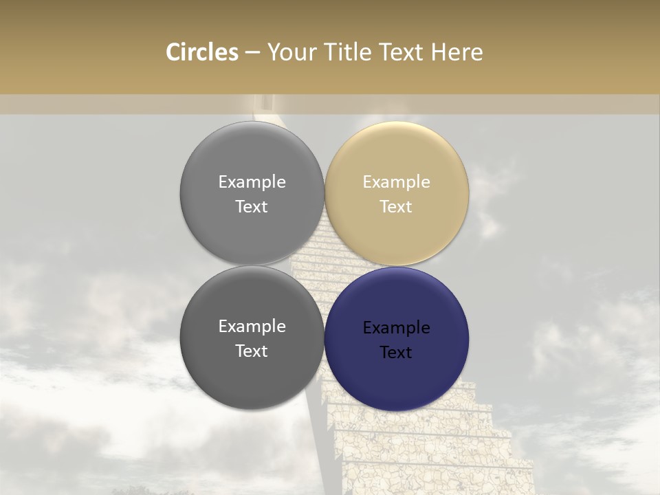 A Concept Of Journey To Higher Quality Of Life. Can Be Applied To Illustrate A Road To Success Or A Way To The Next Life. PowerPoint Template