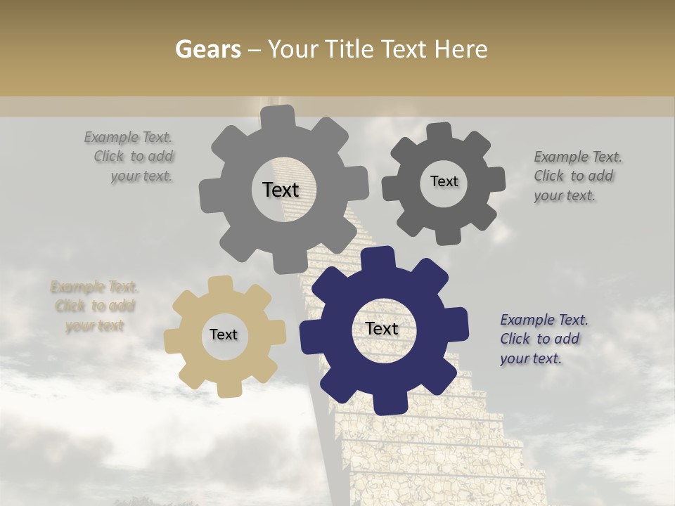A Concept Of Journey To Higher Quality Of Life. Can Be Applied To Illustrate A Road To Success Or A Way To The Next Life. PowerPoint Template