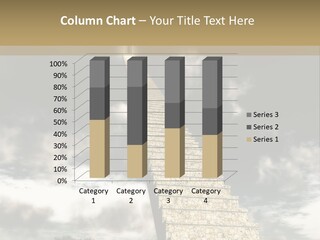 A Concept Of Journey To Higher Quality Of Life. Can Be Applied To Illustrate A Road To Success Or A Way To The Next Life. PowerPoint Template