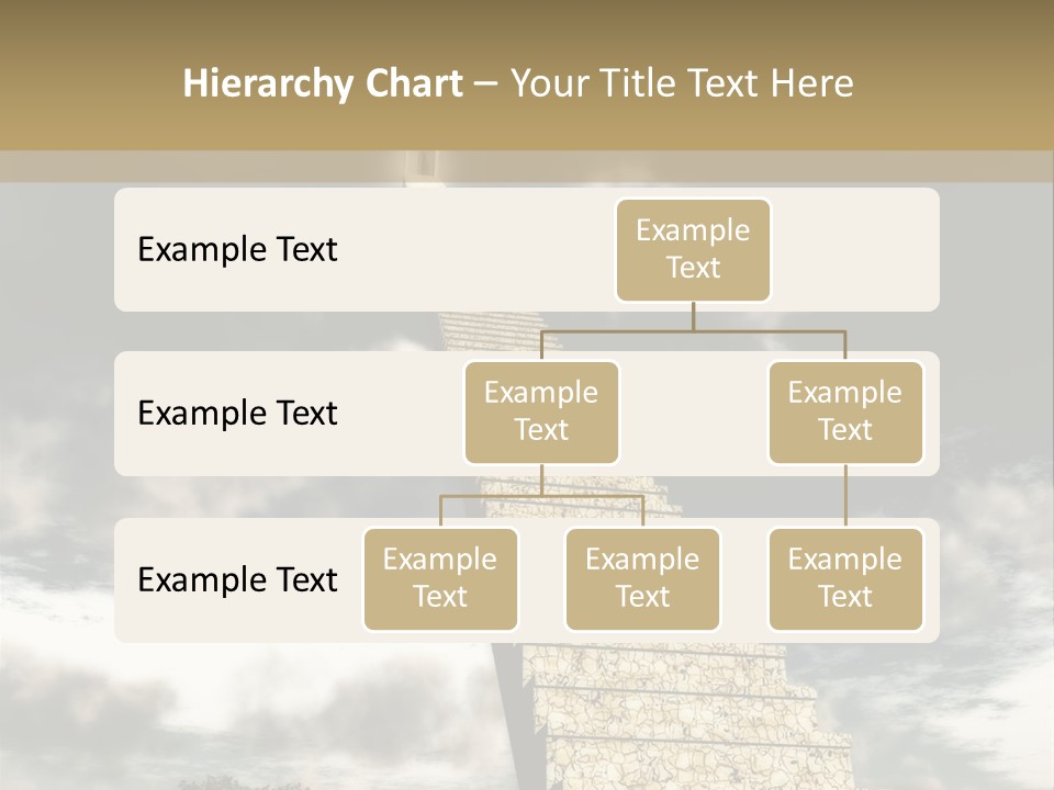 A Concept Of Journey To Higher Quality Of Life. Can Be Applied To Illustrate A Road To Success Or A Way To The Next Life. PowerPoint Template