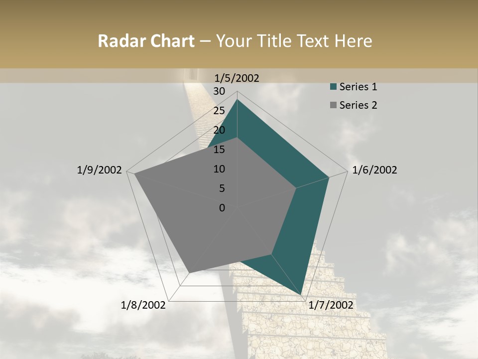 A Concept Of Journey To Higher Quality Of Life. Can Be Applied To Illustrate A Road To Success Or A Way To The Next Life. PowerPoint Template