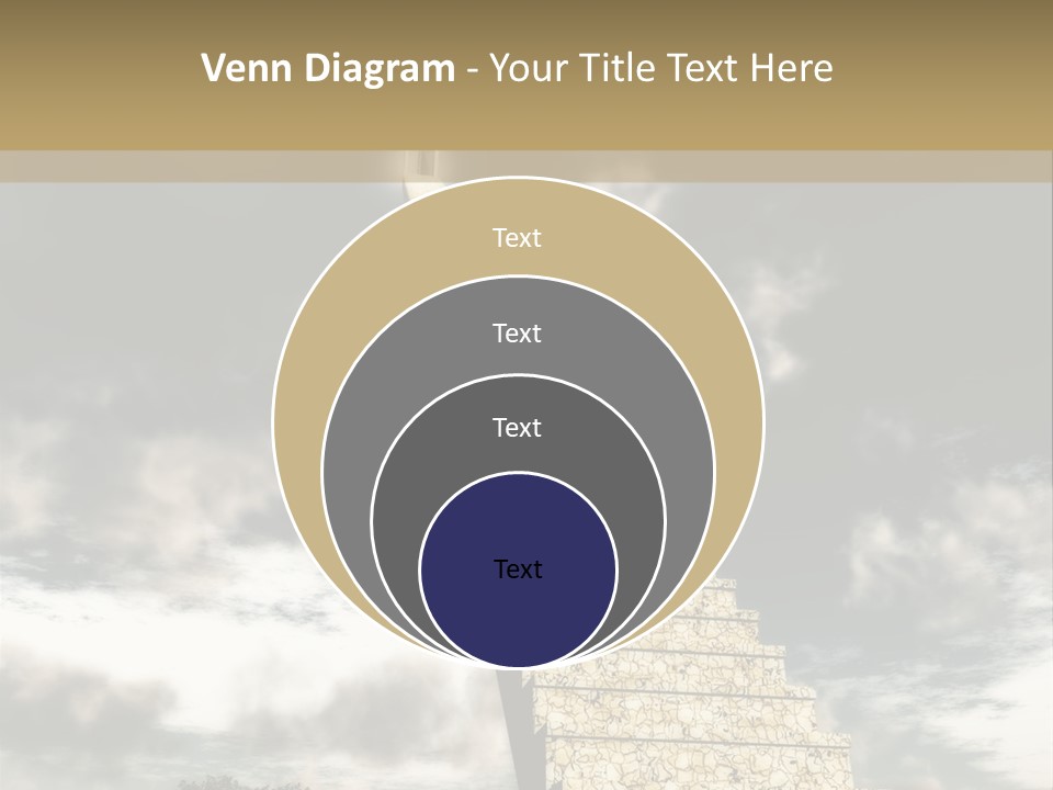 A Concept Of Journey To Higher Quality Of Life. Can Be Applied To Illustrate A Road To Success Or A Way To The Next Life. PowerPoint Template