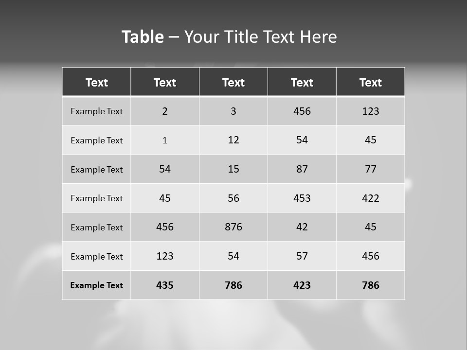 Woman Hands. Shallow Dof. Black And White Concept. PowerPoint Template
