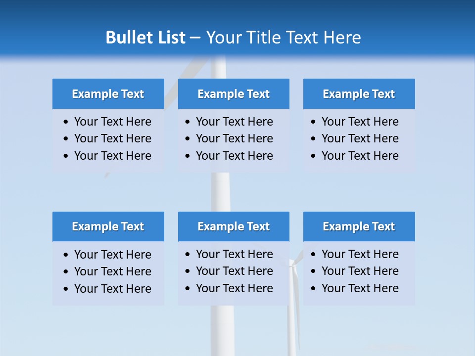 Wind Power PowerPoint Template
