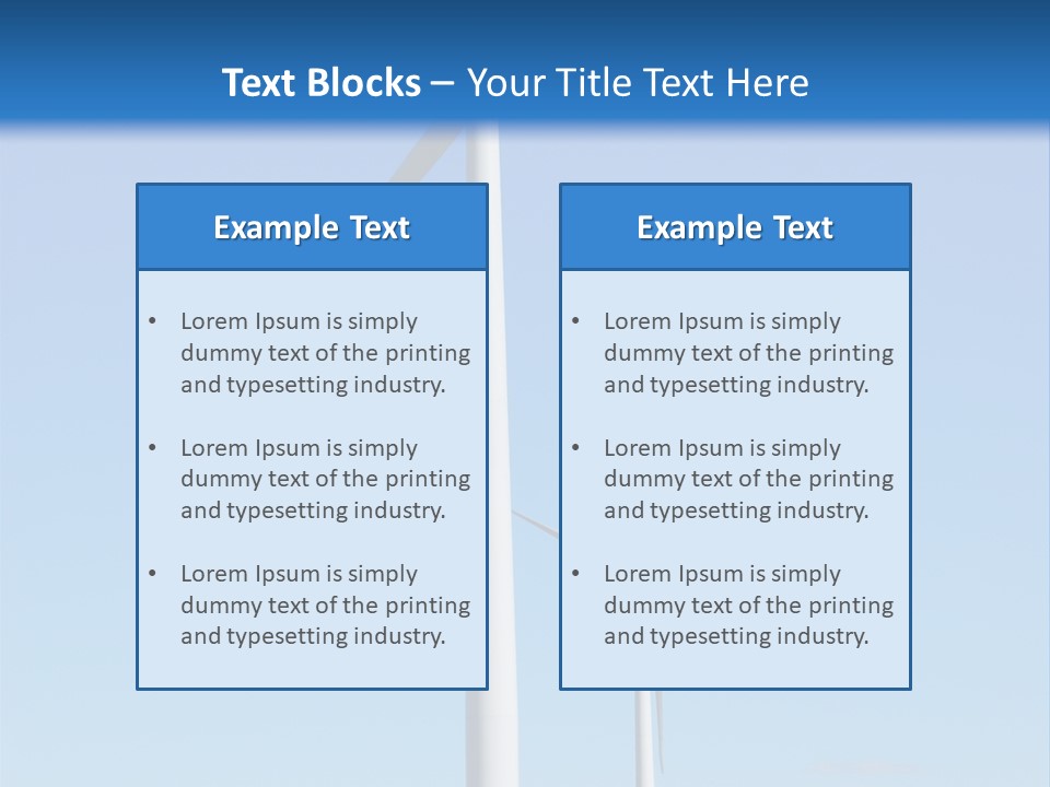 Wind Power PowerPoint Template