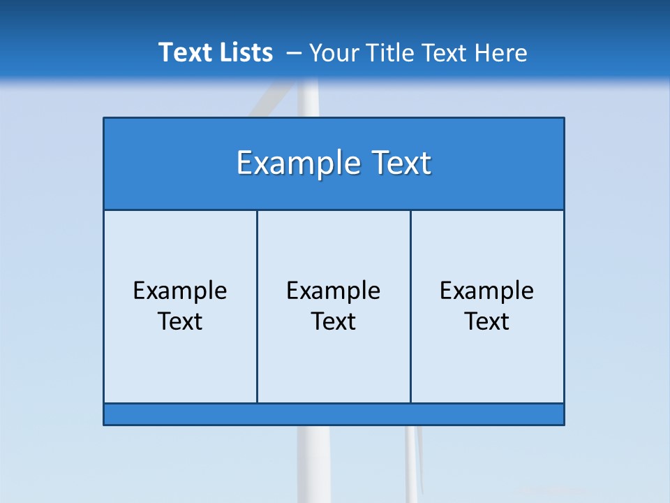 Wind Power PowerPoint Template